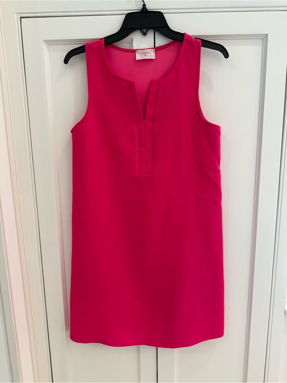 Everly Hot Pink Sleeveless Mini Dress
